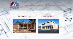 Desktop Screenshot of american-contracting.com